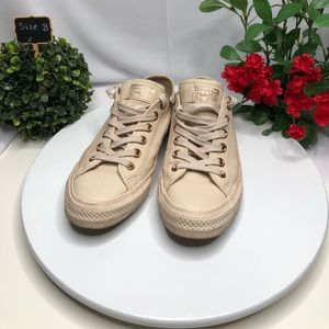 Faux Leather Converse Shoes